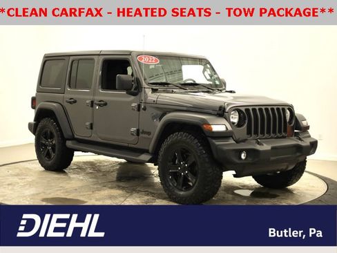 Used 2022 Jeep Wrangler Unlimited Sport image 1