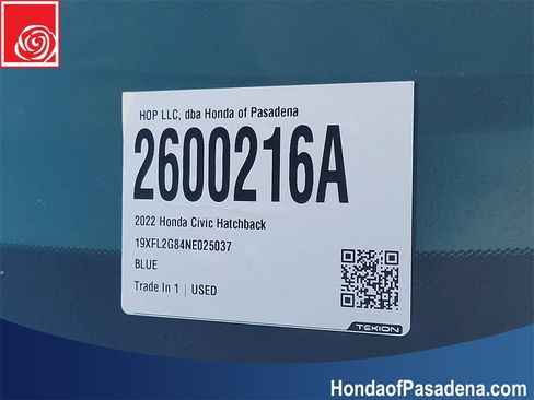 Certified 2022 Honda Civic Sport image 32