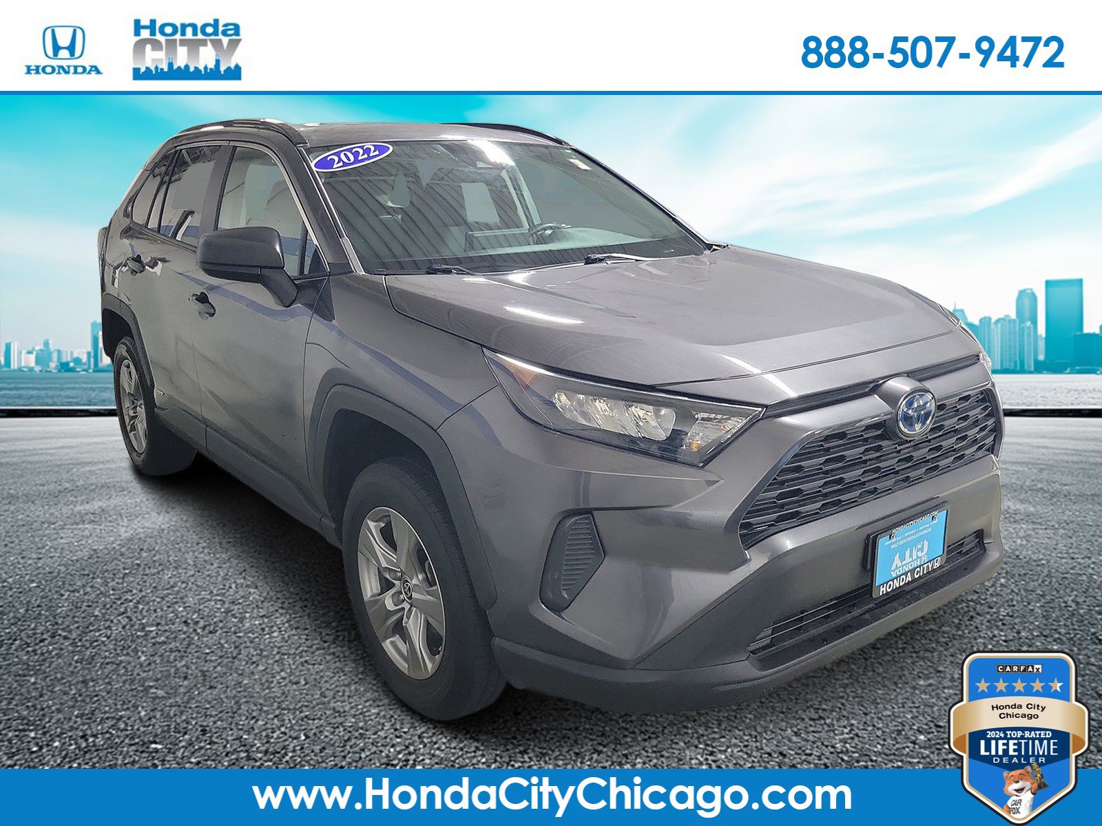 Used 2022 Toyota RAV4 LE AWD/4WD image 1