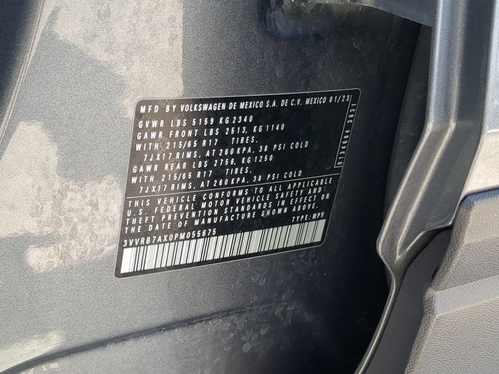 Certified 2023 Volkswagen Tiguan S FWD image 33