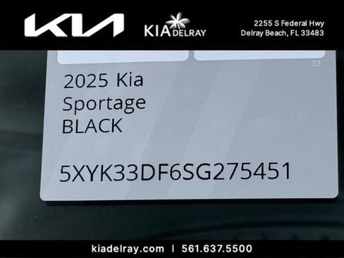 Certified 2025 Kia Sportage EX w/ Premium Package FWD image 5