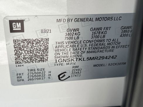 Used 2021 Chevrolet Tahoe High Country image 35