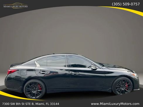 Used 2023 INFINITI Q50 Red Sport 400 AWD/4WD image 1