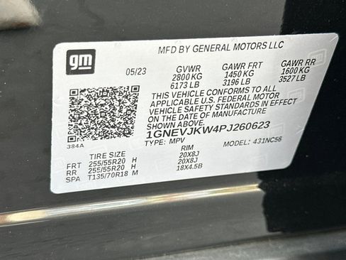 Certified 2023 Chevrolet Traverse RS image 58