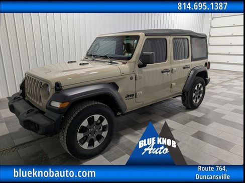 Used 2022 Jeep Wrangler Unlimited Sport image 1