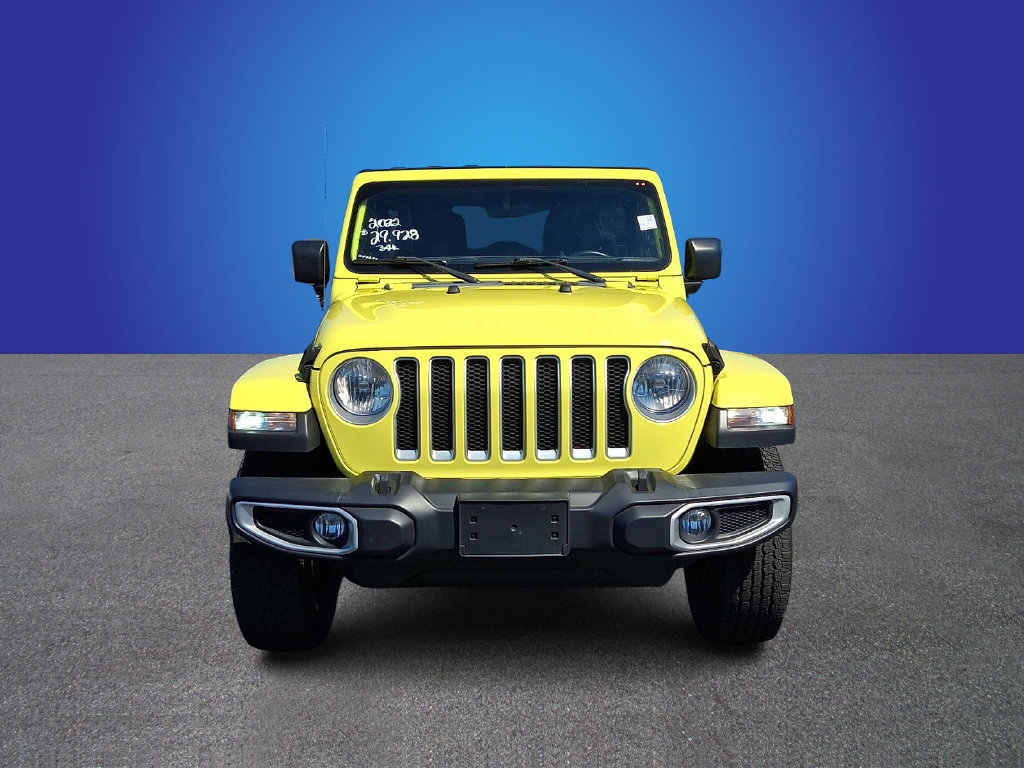 Used 2022 Jeep Wrangler Unlimited Sahara w/ Cold Weather Group AWD/4WD image 2