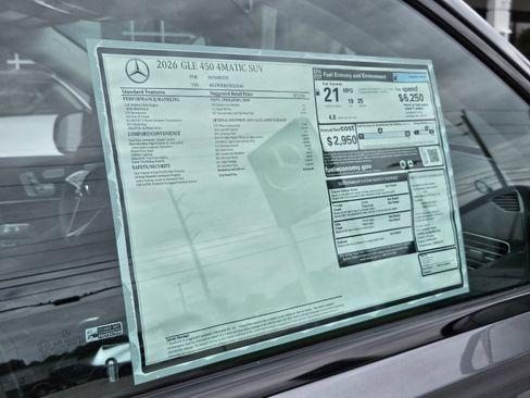 New 2026 Mercedes-Benz GLE 450 4MATIC image 43