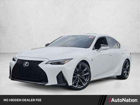 Used 2021 Lexus IS 350 F Sport w/ Navigation Package RWD image 1