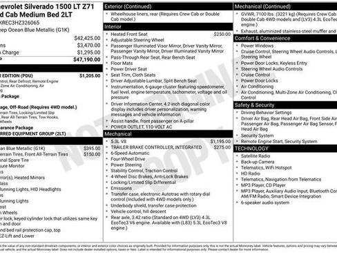 Used 2017 Chevrolet Silverado 1500 LT w/ All Star Edition AWD/4WD image 4