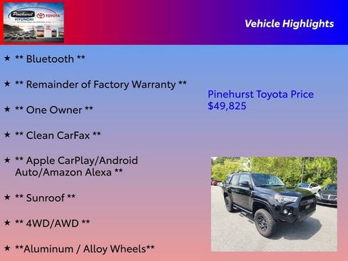 Used 2024 Toyota 4Runner TRD Off-Road Premium w/ Off Road Premium Plus Package AWD/4WD image 16