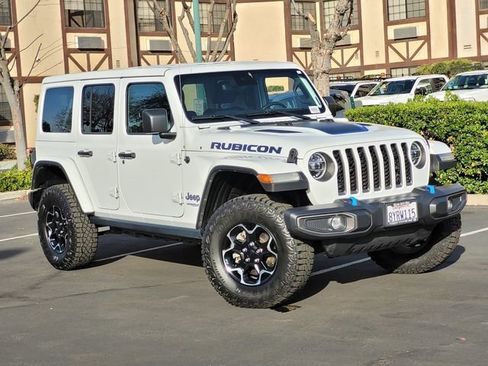 Used 2021 Jeep Wrangler Unlimited Rubicon 4xe w/ Cold Weather Group image 2