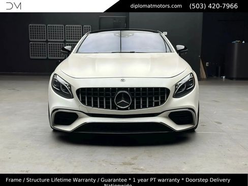 Used 2019 Mercedes-Benz S 63 AMG 4MATIC Coupe w/ Carbon Fiber Exterior Package image 11