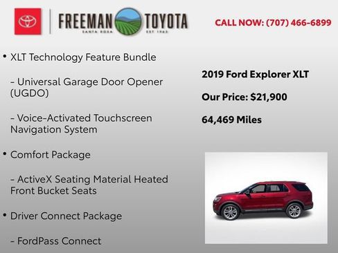Used 2019 Ford Explorer XLT FWD image 10