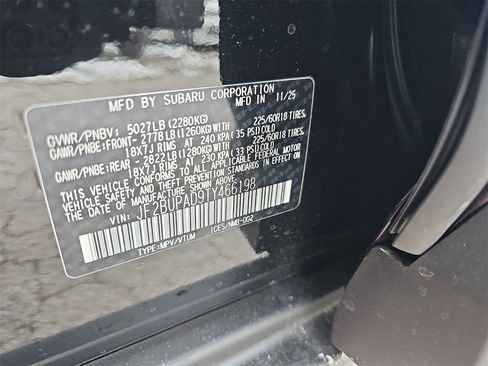 New 2026 Subaru Outback Premium image 36