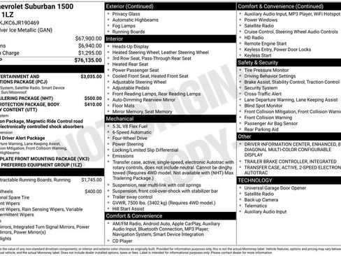 Used 2018 Chevrolet Suburban Premier image 3