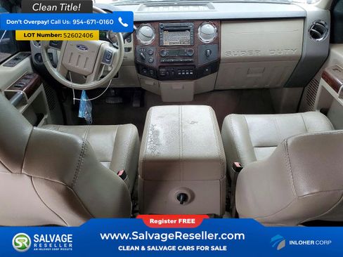 Used 2008 Ford F350 4x4 Crew Cab Super Duty image 11