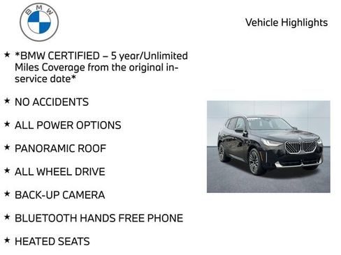 Certified 2025 BMW X3 xDrive30i w/ Premium Package image 10