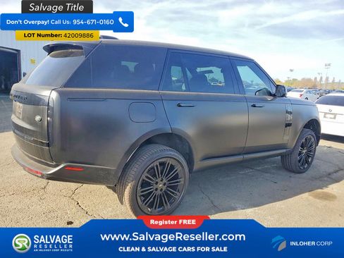 Used 2023 Land Rover Range Rover Long Wheelbase SE AWD/4WD image 4