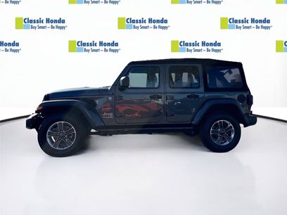 Used 2022 Jeep Wrangler Unlimited Sahara w/ LED Lighting Group