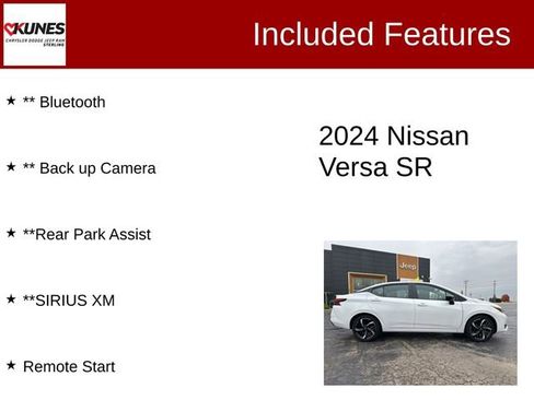 Used 2024 Nissan Versa SR image 3