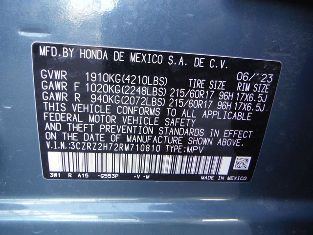 Certified 2024 Honda HR-V EX-L image 37