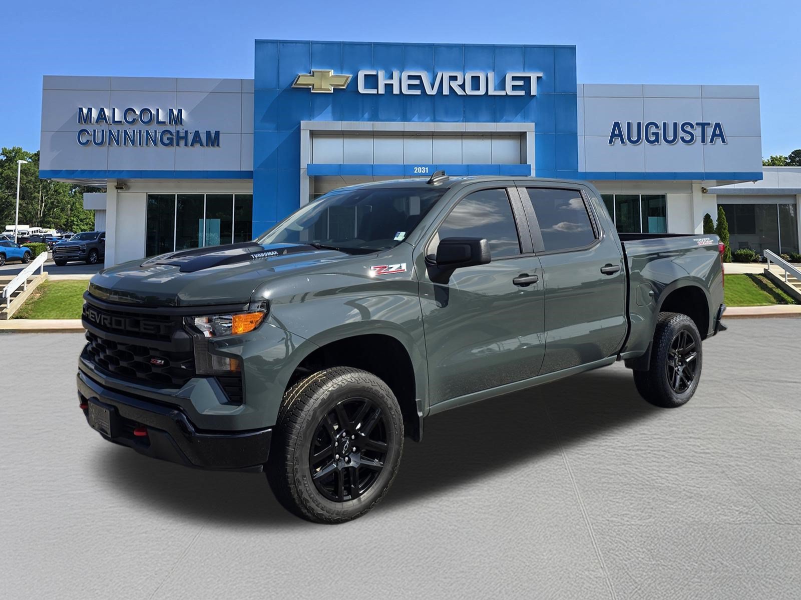Certified 2025 Chevrolet Silverado 1500 Custom Trail Boss AWD/4WD image 1