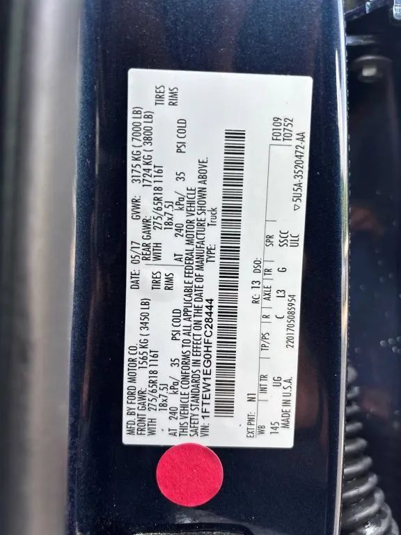 Used 2017 Ford F150 XLT w/ Equipment Group 302A Luxury AWD/4WD image 24