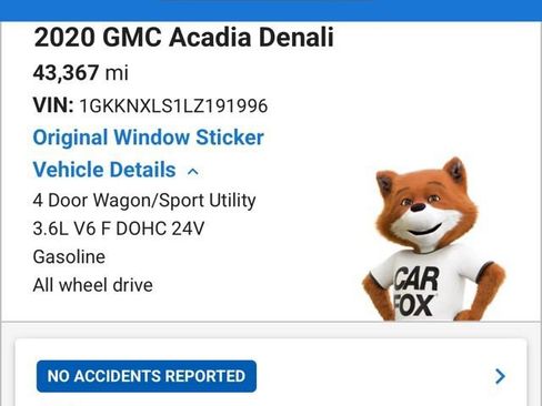 Used 2020 GMC Acadia Denali w/ Denali Ultimate Package image 4