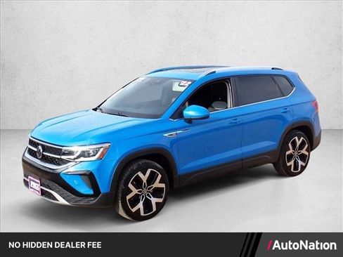 Used 2022 Volkswagen Taos SEL w/ Panoramic Sunroof Package AWD/4WD image 1