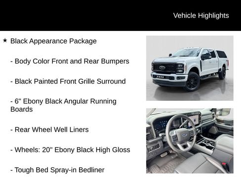 Used 2026 Ford F350 Lariat w/ Black Appearance Package AWD/4WD image 6