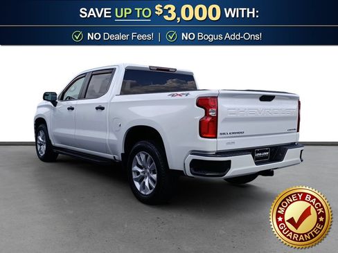 Used 2021 Chevrolet Silverado 1500 Custom w/ Safety Confidence Package AWD/4WD image 4