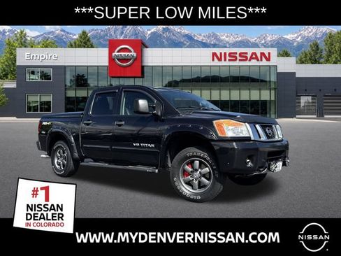 Used 2014 Nissan Titan PRO-4X w/ Pro-4x Luxury Package AWD/4WD image 1