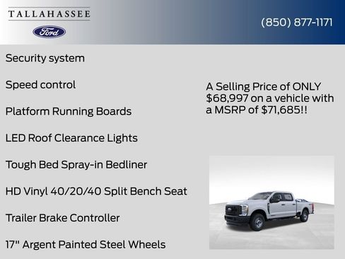 New 2026 Ford F250 XL w/ XL Off-Road Package image 29