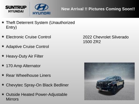 Used 2022 Chevrolet Silverado 1500 ZR2 w/ Technology Package AWD/4WD image 24