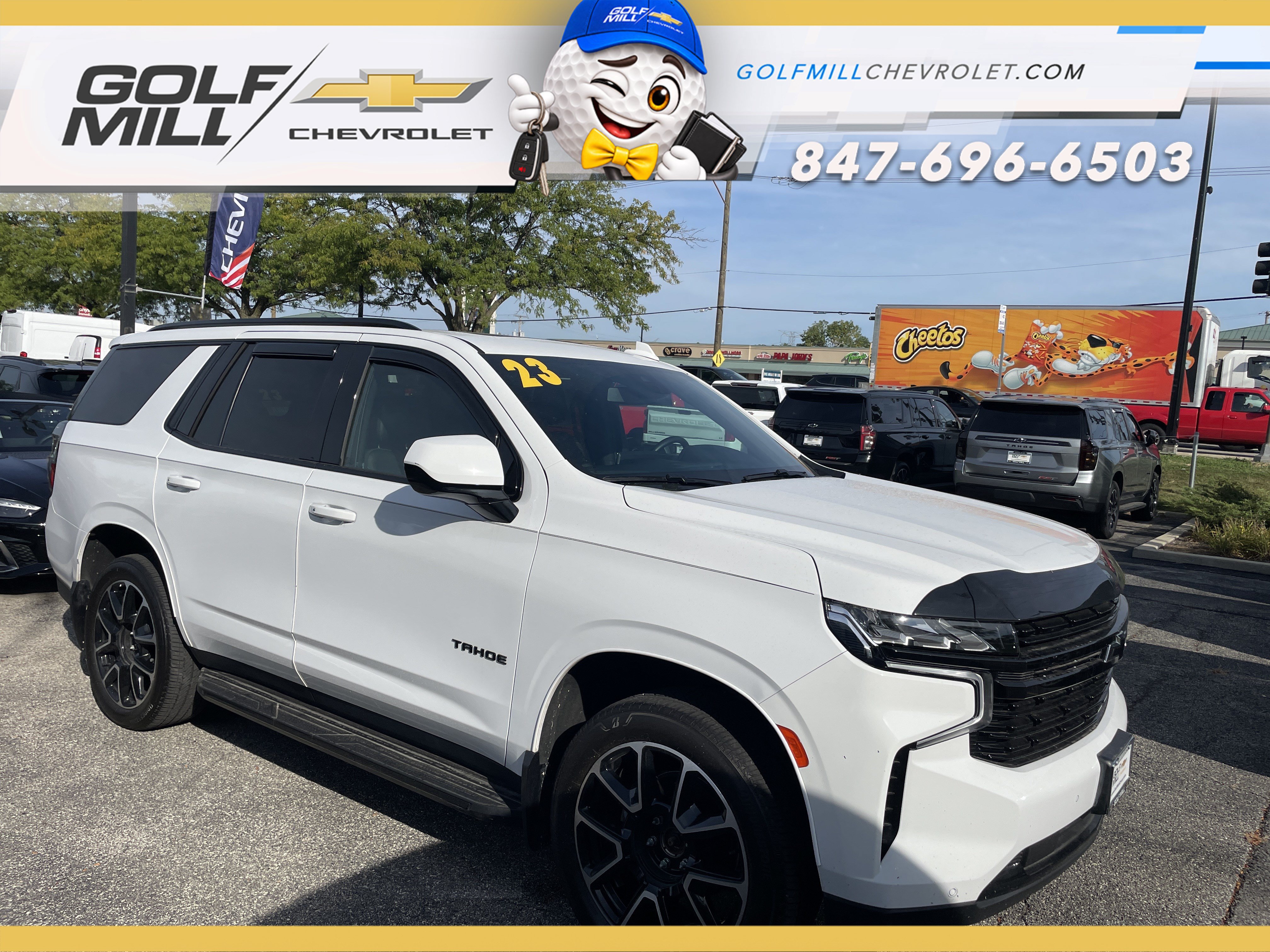 Used 2023 Chevrolet Tahoe RST w/ Max Trailering Package AWD/4WD image 3