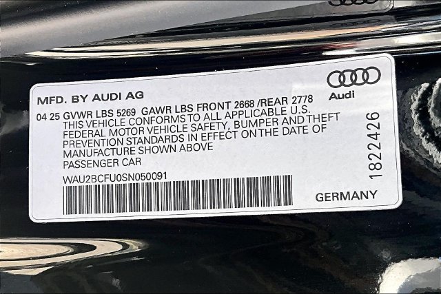 Used 2025 Audi A5 Premium Plus w/ Premium Plus AWD/4WD image 35