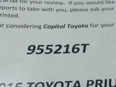Used 2015 Toyota Prius Three w/ Solar Roof Package FWD image 28