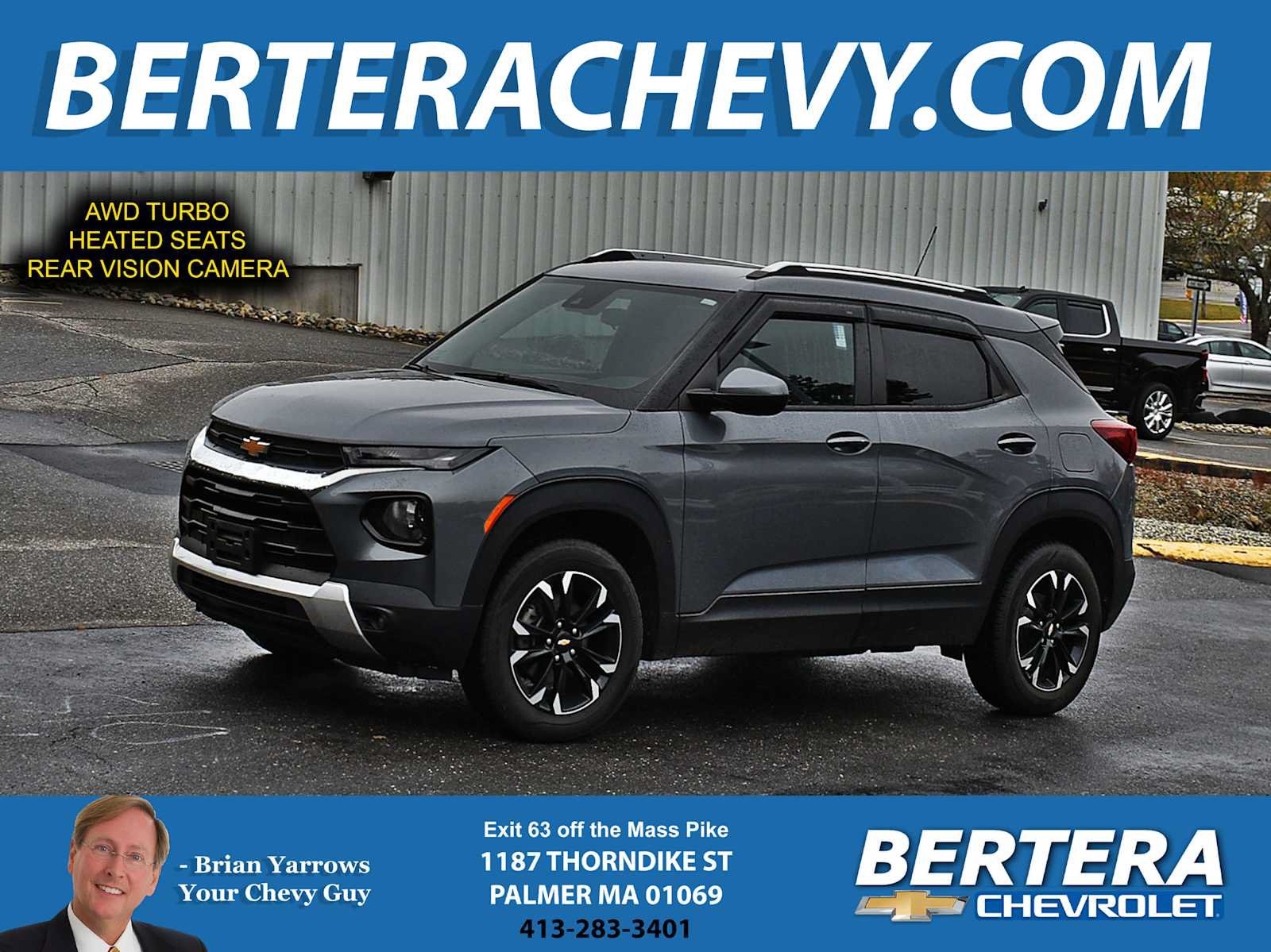 Used 2022 Chevrolet TrailBlazer LT AWD/4WD image 1
