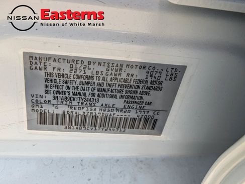 New 2026 Nissan Sentra SV FWD image 31