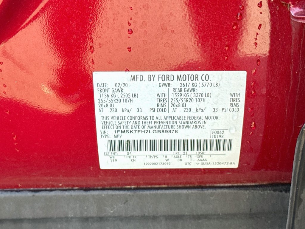 Used 2020 Ford Explorer Limited RWD image 42