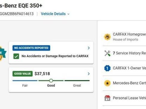 Certified 2023 Mercedes-Benz EQE 350+ SUV image 3