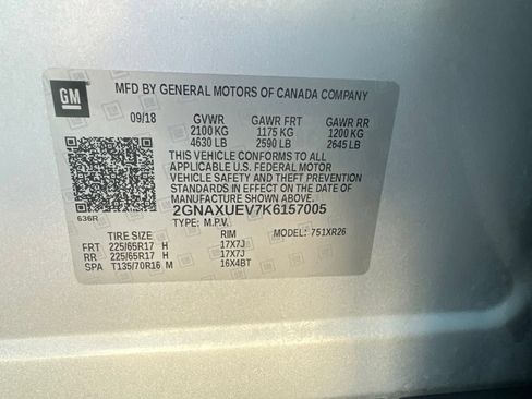 Used 2019 Chevrolet Equinox LT AWD/4WD image 20