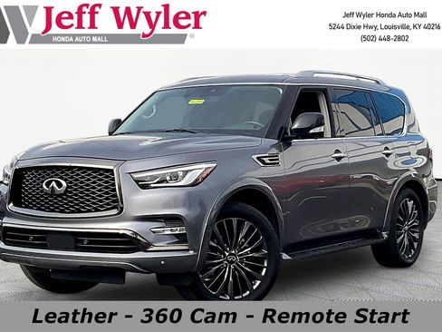 Used 2021 INFINITI QX80 Premium Select w/ All-Season Package image 1