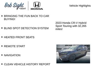 Certified 2023 Honda CR-V Sport Touring video 2