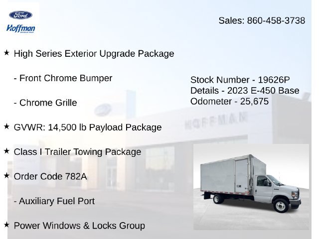 Used 2023 Ford E-450 and Econoline 450 Super Duty w/ Power Windows & Locks Group RWD image 5