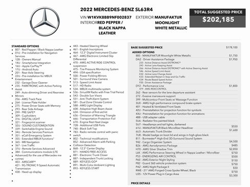 Used 2022 Mercedes-Benz SL 63 AMG 4MATIC image 92