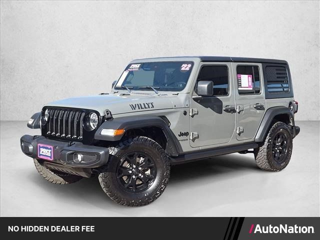 Used 2022 Jeep Wrangler Unlimited Sport AWD/4WD image 1