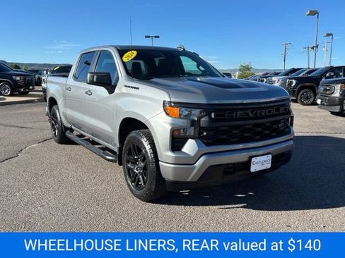 Certified 2024 Chevrolet Silverado 1500 Custom w/ Rally Edition AWD/4WD image 9