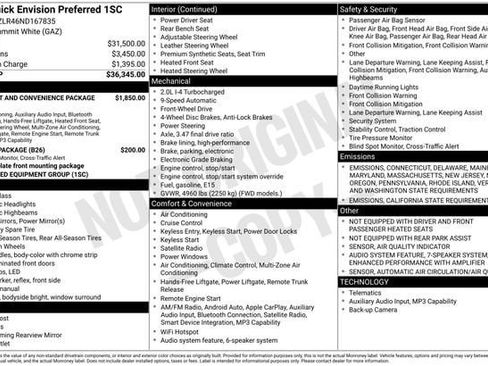 Used 2022 Buick Envision Preferred image 4
