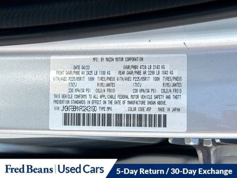 Used 2023 MAZDA CX-5 AWD 2.5 S w/ Select Package image 39
